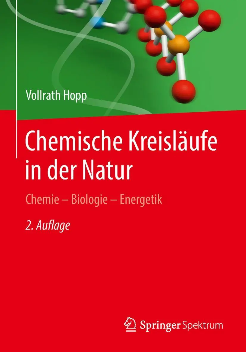 Cover: 9783662558591 | Chemische Kreisläufe in der Natur | Chemie - Biologie - Energetik