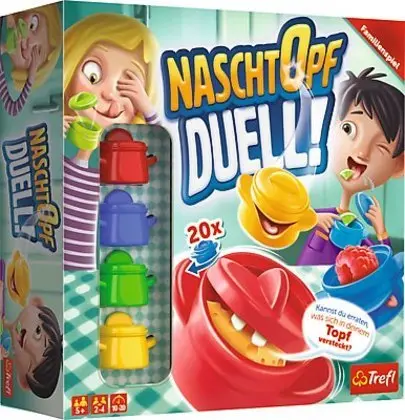Cover: 5900511018691 | Naschtopf Duell (Kinderspiel) | Aneta Wróblewska | Spiel | 1869 | 2020