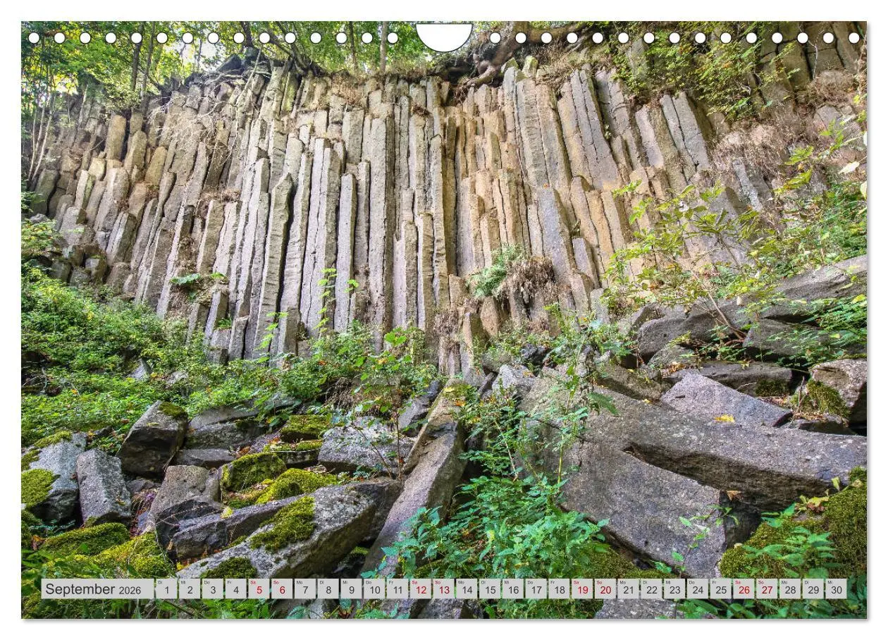 Bild: 9783457788691 | Rhön - Basalt (Wandkalender 2026 DIN A4 quer), CALVENDO Monatskalender