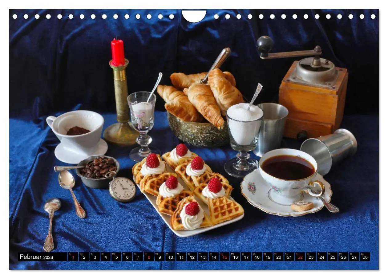 Bild: 9783516018691 | Feine Kaffeevariationen (Wandkalender 2026 DIN A4 quer), CALVENDO...