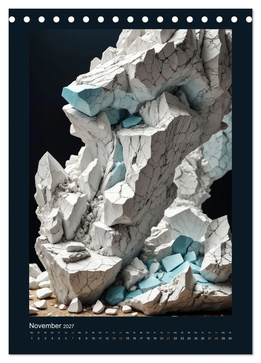 Bild: 9783569108691 | Fantastische Mineralien - Geheimnisvolle Schätze (Tischkalender...
