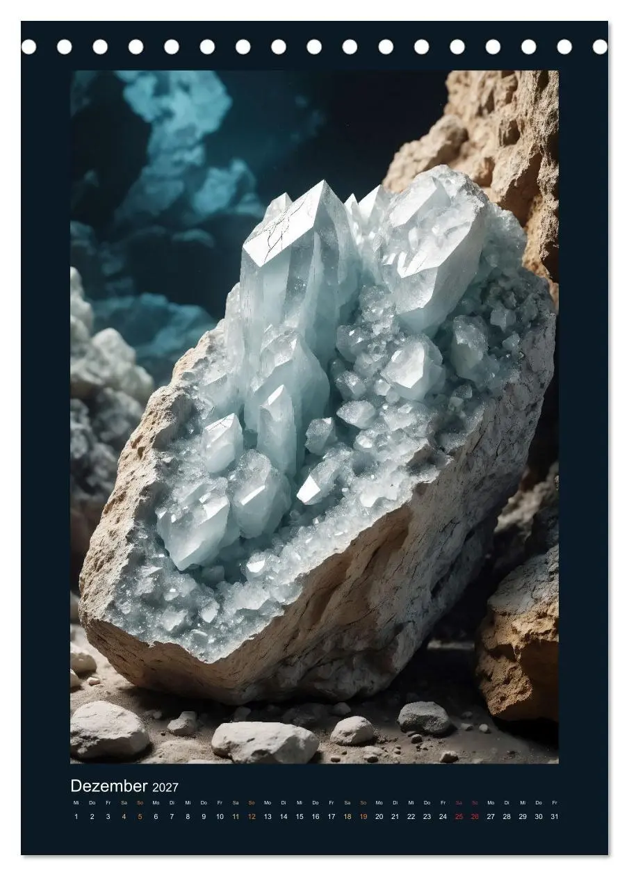 Bild: 9783569108691 | Fantastische Mineralien - Geheimnisvolle Schätze (Tischkalender...