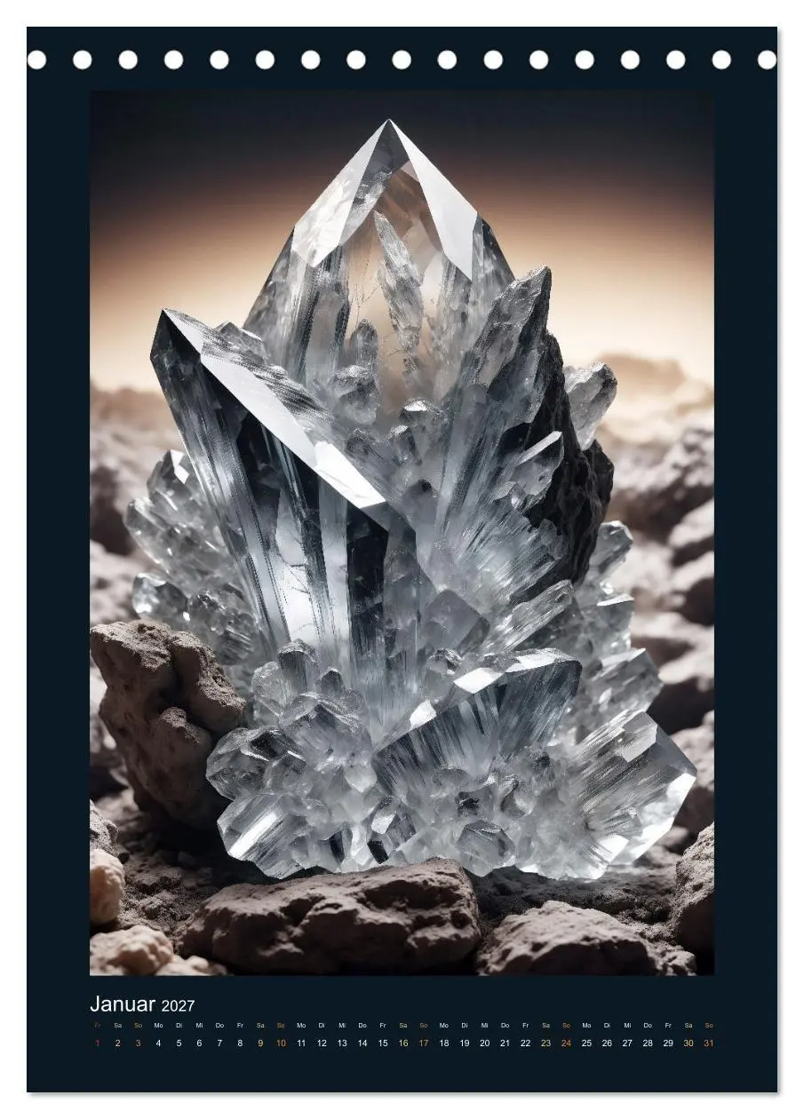 Bild: 9783569108691 | Fantastische Mineralien - Geheimnisvolle Schätze (Tischkalender...