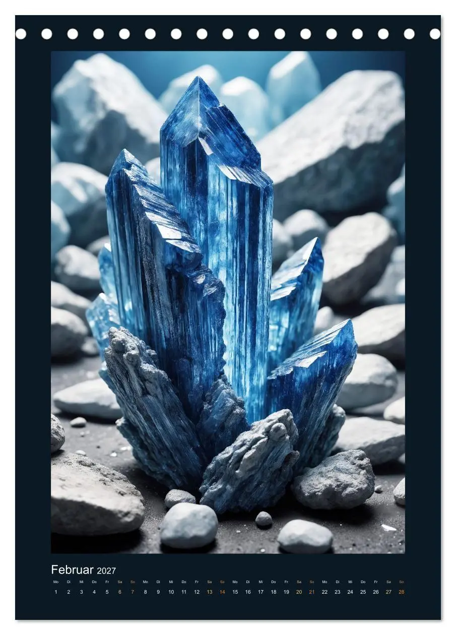 Bild: 9783569108691 | Fantastische Mineralien - Geheimnisvolle Schätze (Tischkalender...