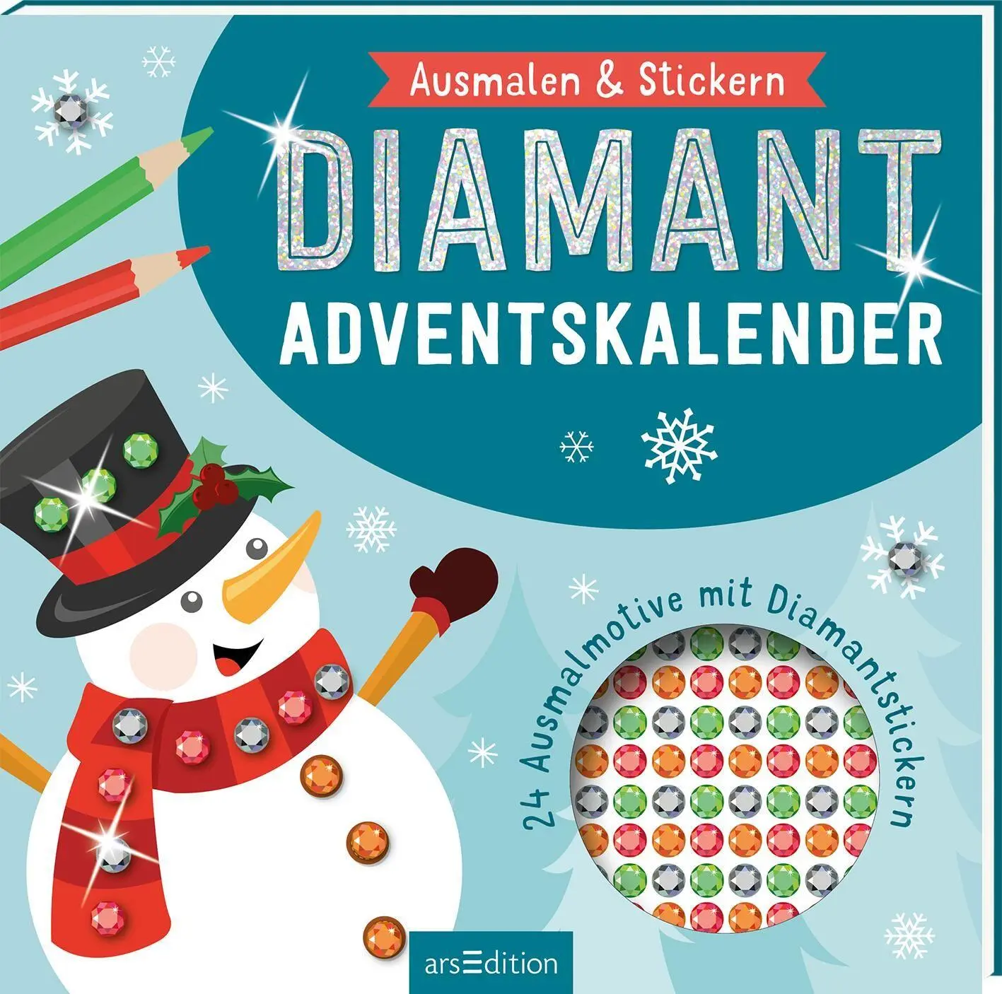 Cover: 9783845868691 | Diamant-Adventskalender | Taschenbuch | Adventskalender (Ars Edition)
