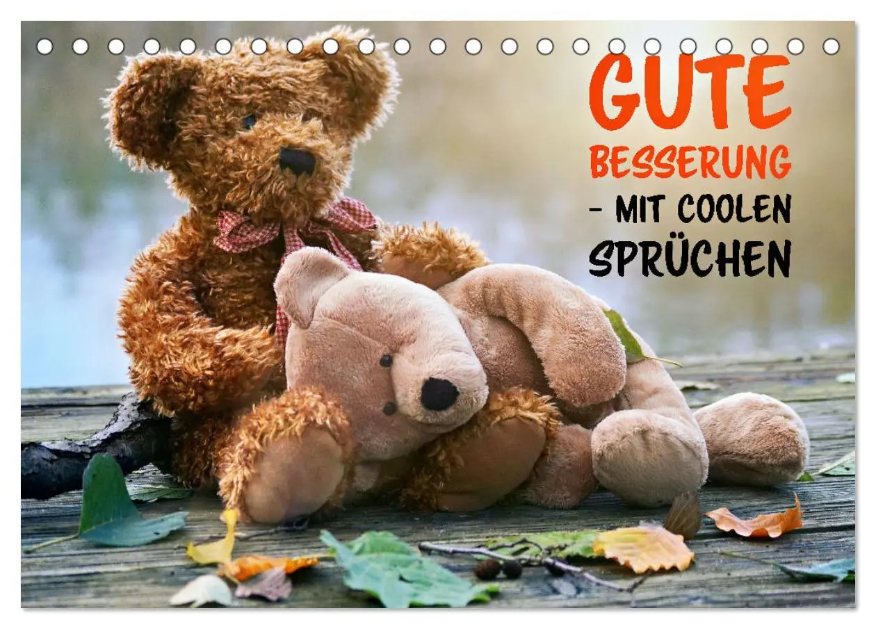 Cover: 9783457398791 | Gute Besserung - mit coolen Sprüchen (Tischkalender 2026 DIN A5...
