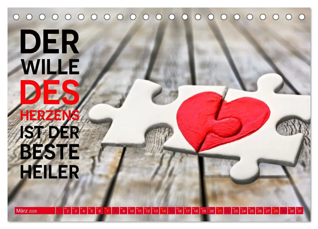 Bild: 9783457398791 | Gute Besserung - mit coolen Sprüchen (Tischkalender 2026 DIN A5...