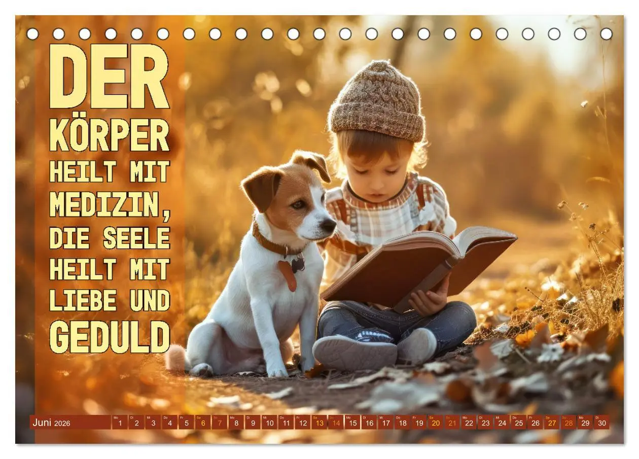 Bild: 9783457398791 | Gute Besserung - mit coolen Sprüchen (Tischkalender 2026 DIN A5...
