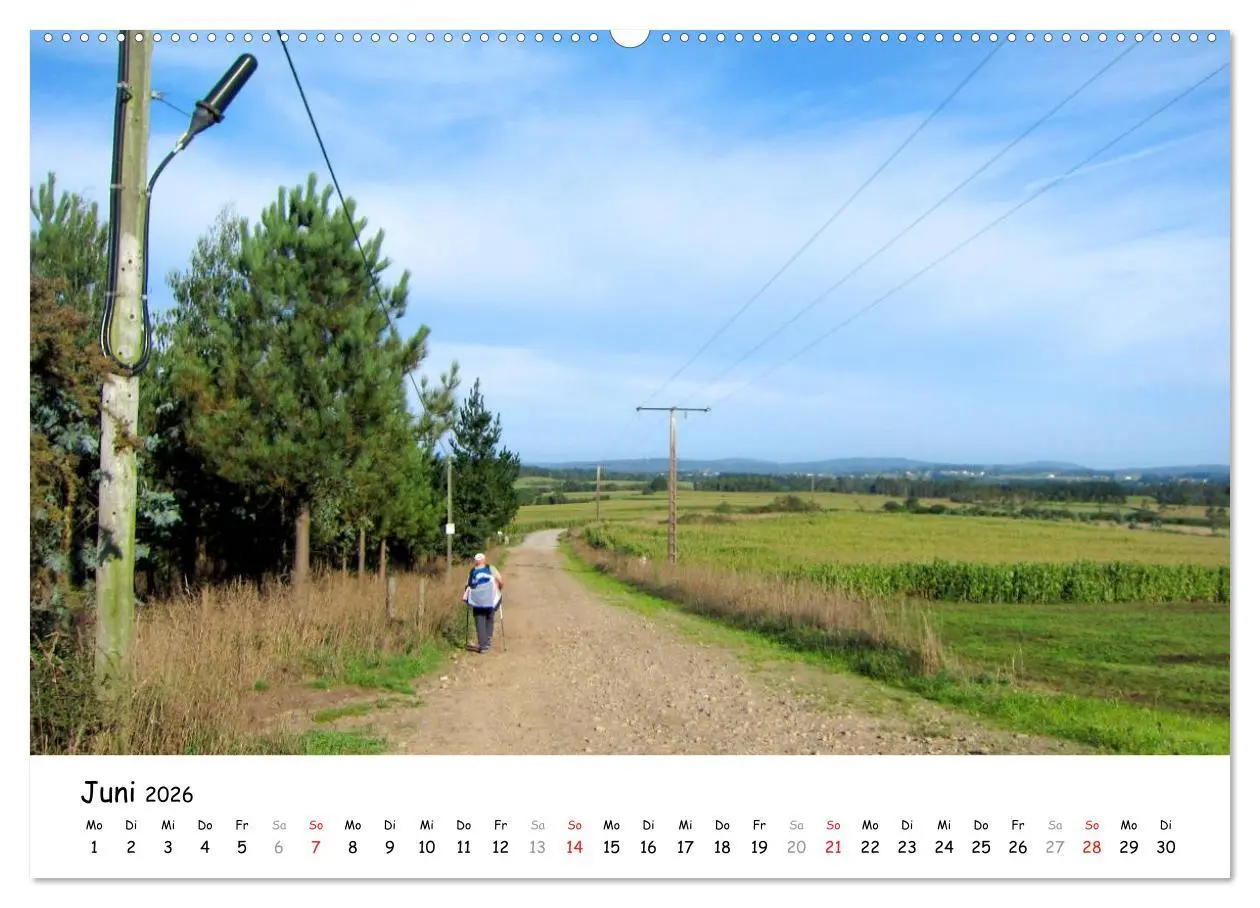 Bild: 9783516008791 | Jakobsweg - Camino Finisterre (hochwertiger Premium Wandkalender...