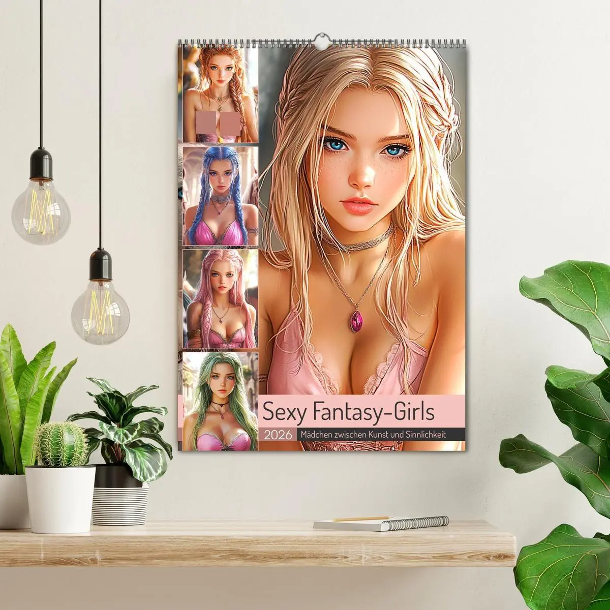 Bild: 9783516248791 | Sexy Fantasy-Girls. Mädchen zwischen Kunst und Sinnlichkeit...