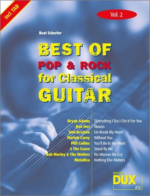 Cover: 9783934958791 | Best Of Pop &amp; Rock for Classical Guitar 2 | Beat Scherler | Broschüre