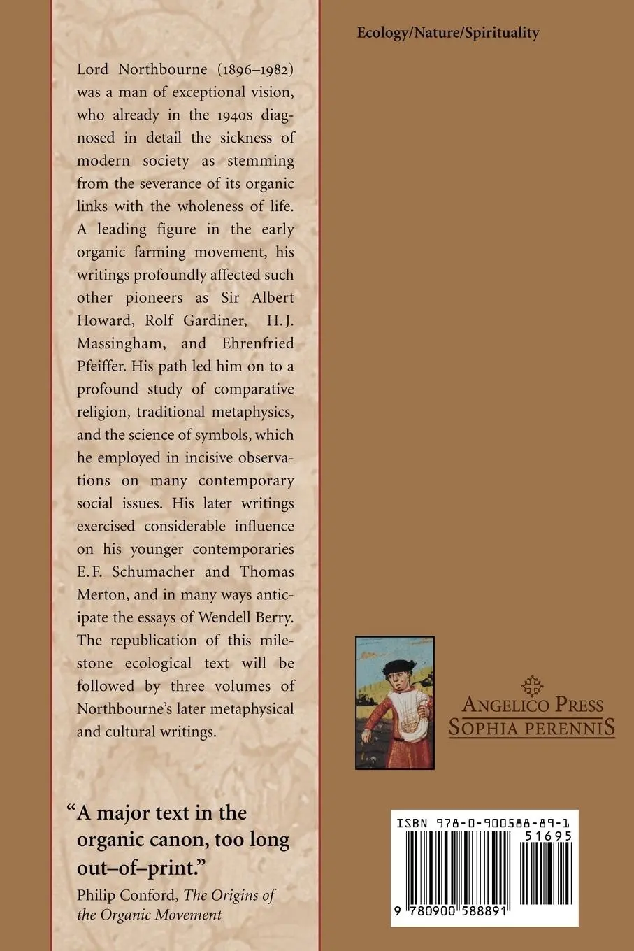 Rückseite: 9780900588891 | Look to the Land | Lord Northbourne | Taschenbuch | Englisch | 2003