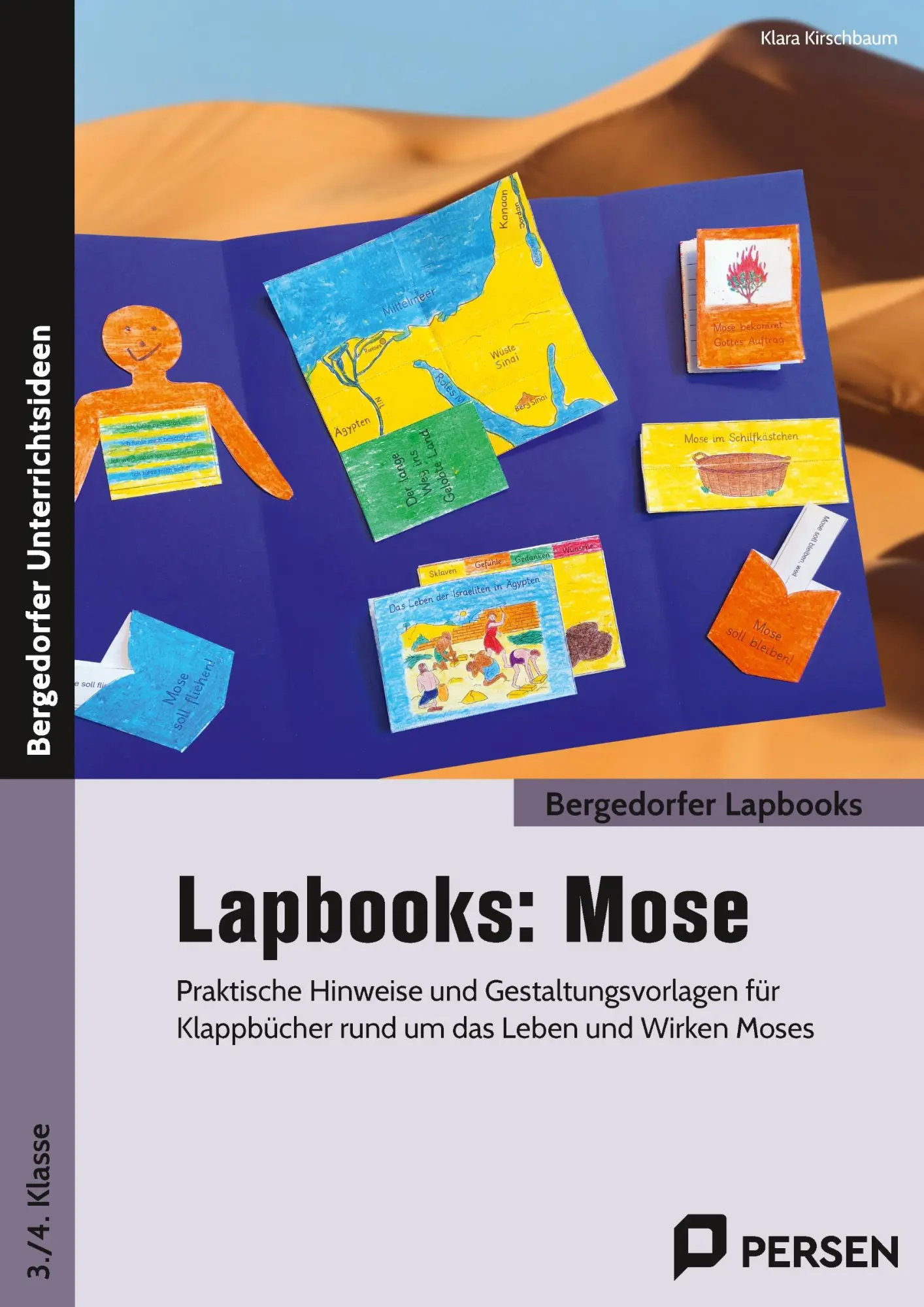 Cover: 9783403208891 | Lapbooks: Mose - 3./4. Klasse | Klara Kirschbaum | Broschüre | 72 S.