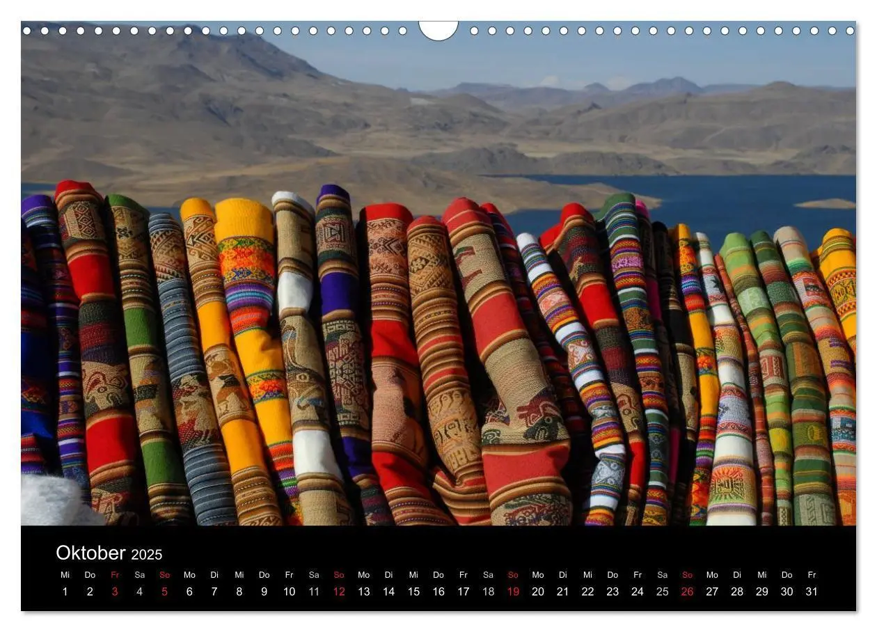 Bild: 9783435748891 | Peru - unterwegs (Wandkalender 2025 DIN A3 quer), CALVENDO...