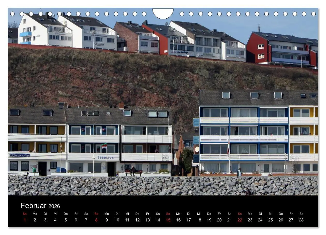 Bild: 9783516168891 | Helgoland (Wandkalender 2026 DIN A4 quer), CALVENDO Monatskalender