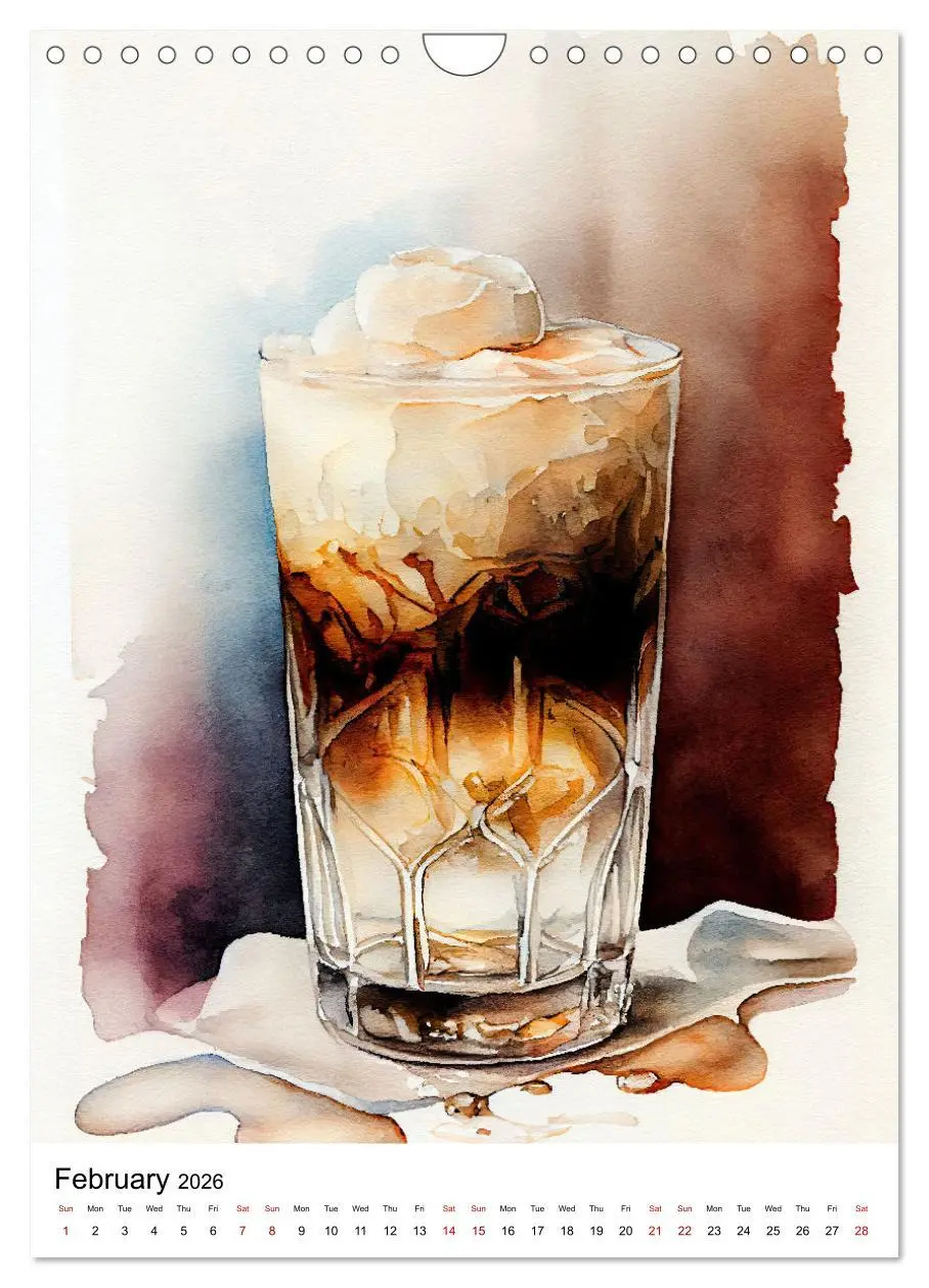 Bild: 9783516548891 | Artistic cocktails (Wall Calendar 2026 DIN A4 portrait), CALVENDO...