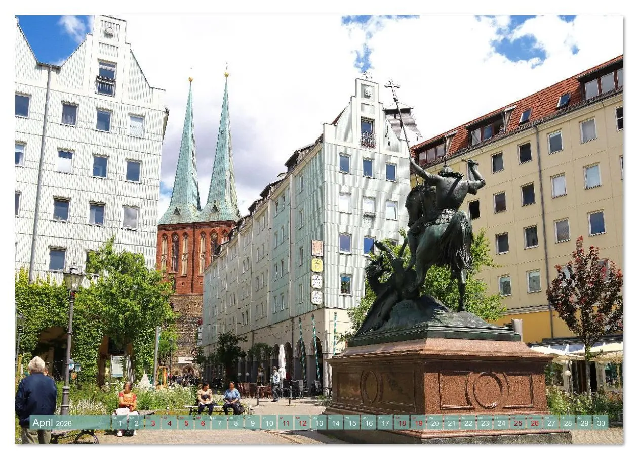 Bild: 9783516618891 | In Berlins Mitte (Wandkalender 2026 DIN A3 quer), CALVENDO...