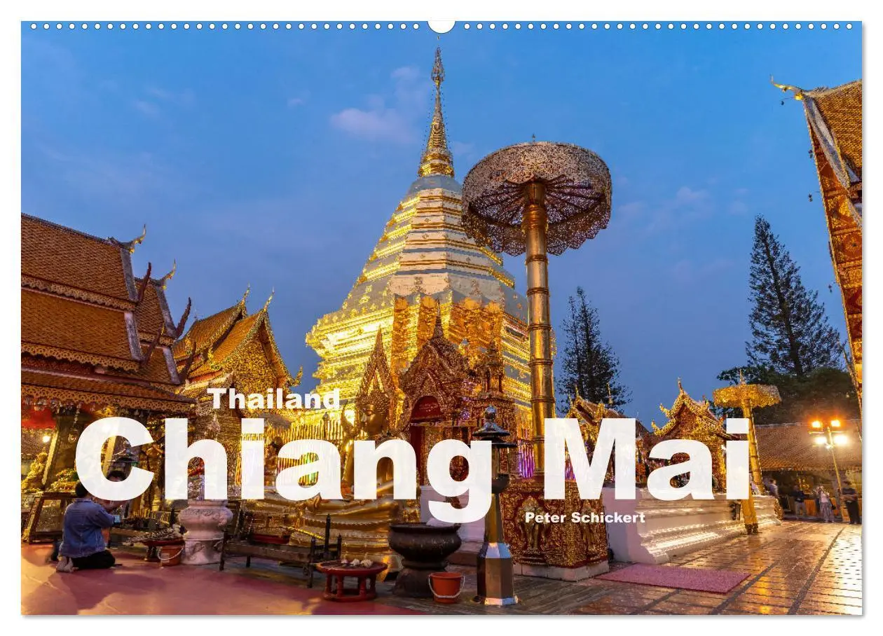 Cover: 9783457518991 | Thailand - Chiang Mai (Wandkalender 2026 DIN A2 quer), CALVENDO...