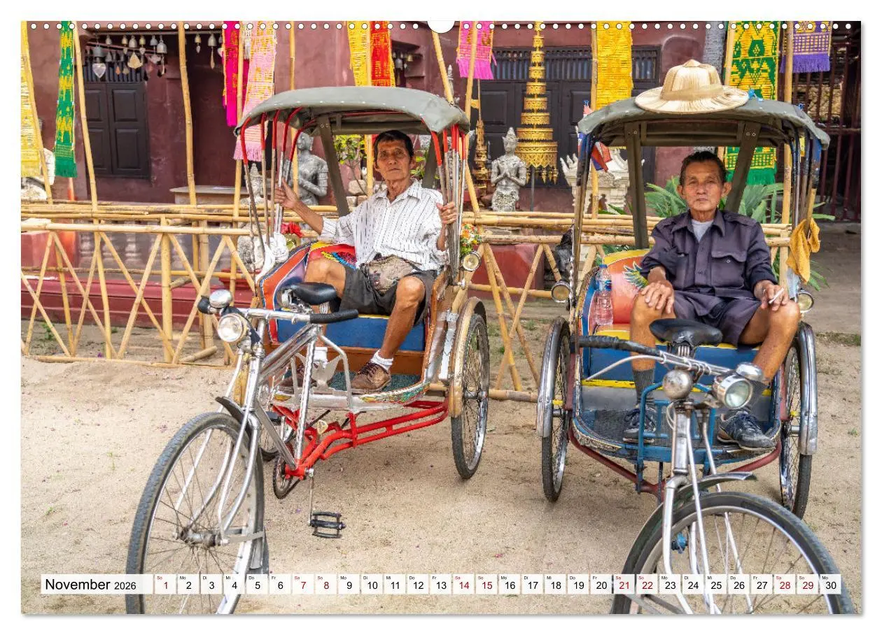 Bild: 9783457518991 | Thailand - Chiang Mai (Wandkalender 2026 DIN A2 quer), CALVENDO...