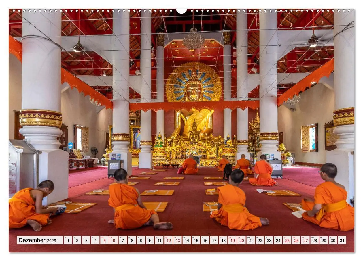 Bild: 9783457518991 | Thailand - Chiang Mai (Wandkalender 2026 DIN A2 quer), CALVENDO...