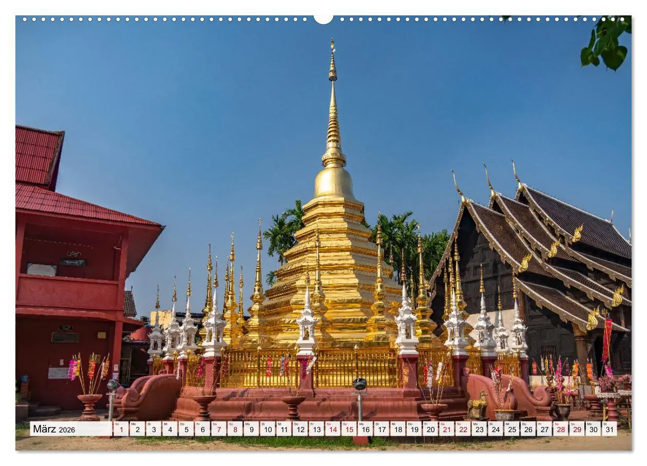 Bild: 9783457518991 | Thailand - Chiang Mai (Wandkalender 2026 DIN A2 quer), CALVENDO...
