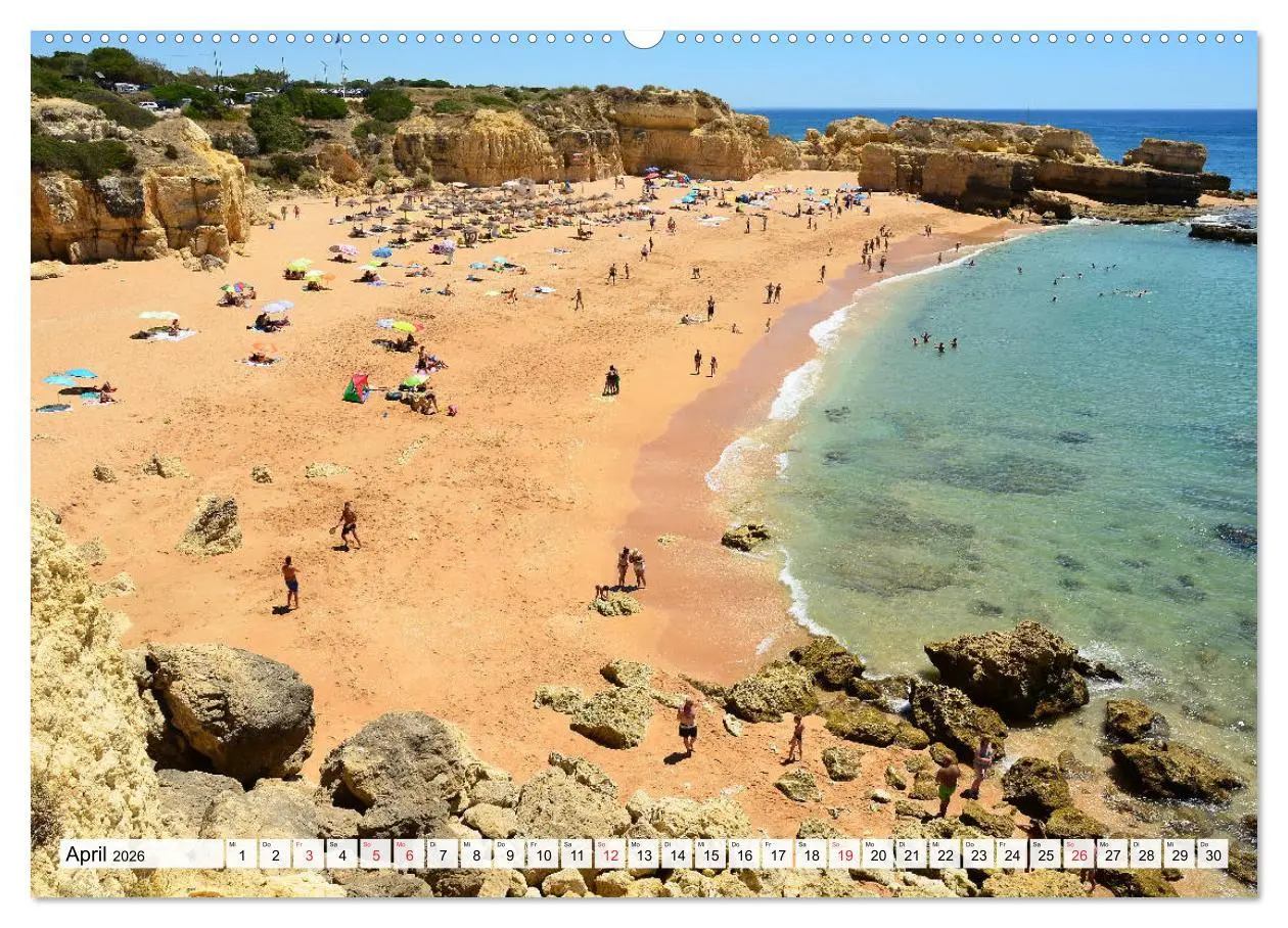 Bild: 9783457828991 | Algarve zum Träumen (Wandkalender 2026 DIN A2 quer), CALVENDO...