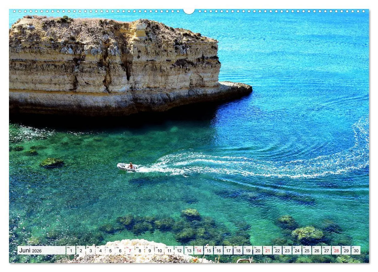Bild: 9783457828991 | Algarve zum Träumen (Wandkalender 2026 DIN A2 quer), CALVENDO...