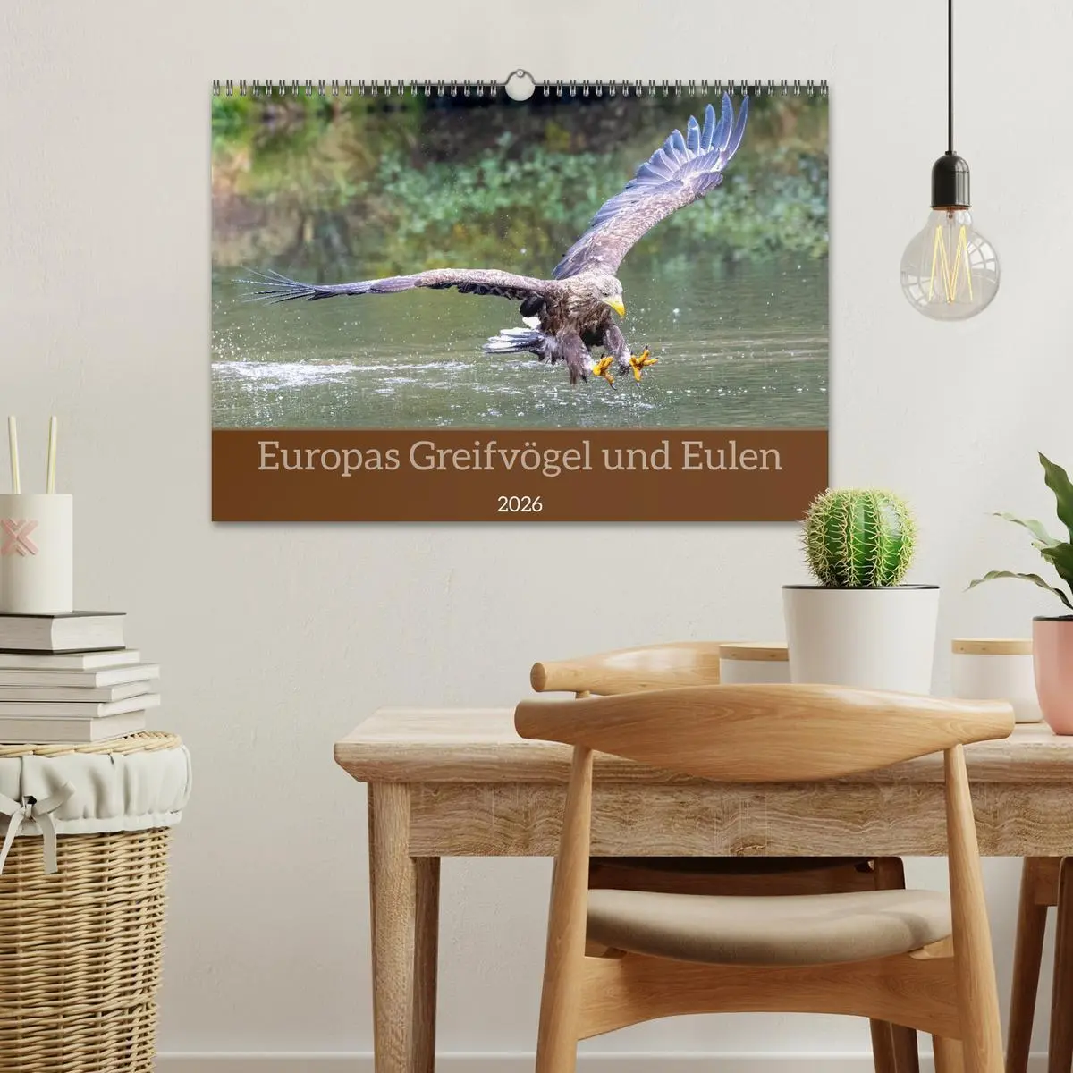 Bild: 9783516608991 | Europas Greifvögel und Eulen (Wandkalender 2026 DIN A3 quer),...