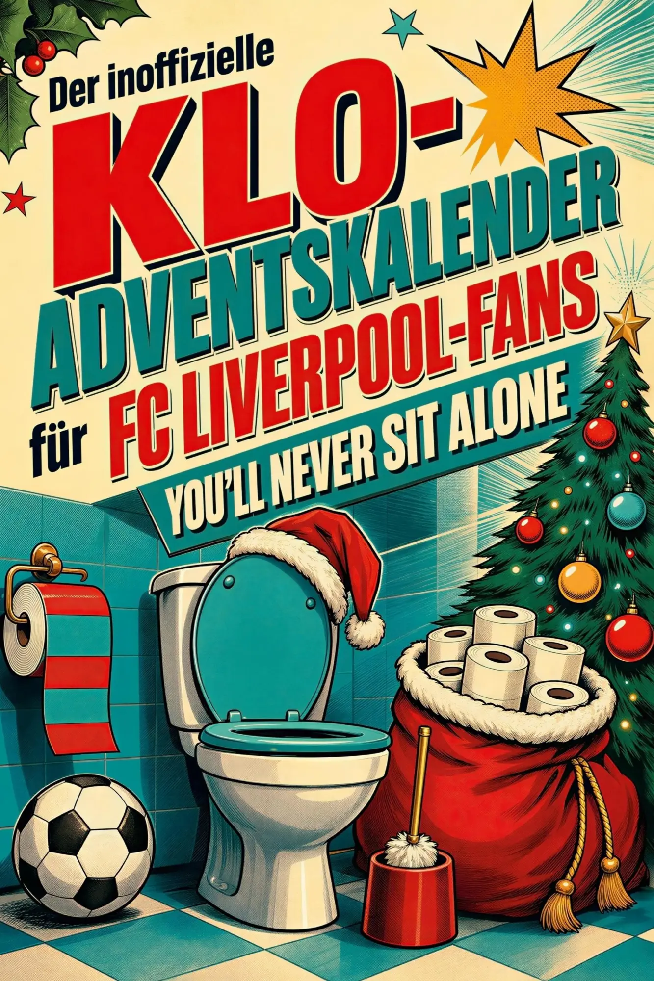 Cover: 9783696108991 | Der inoffizielle Klo-Adventskalender für FC Liverpool-Fans | Ava Lang