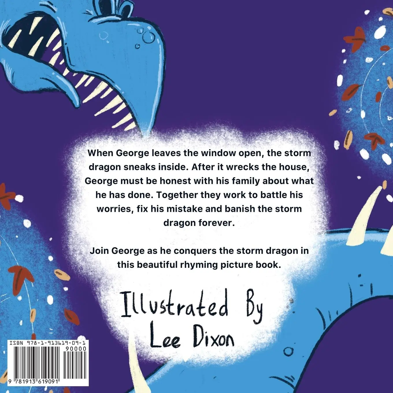 Rückseite: 9781913619091 | The Storm Dragon | Cher Louise Jones | Taschenbuch | Englisch | 2021