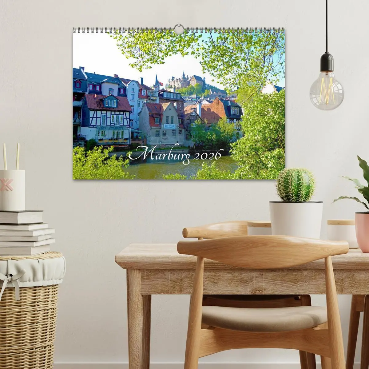 Bild: 9783457959091 | Marburg 2026 (Wandkalender 2026 DIN A3 quer), CALVENDO Monatskalender