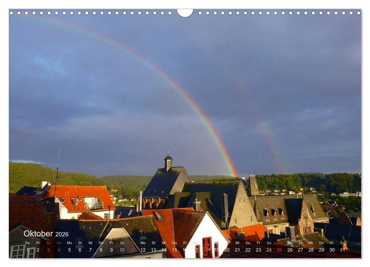 Bild: 9783457959091 | Marburg 2026 (Wandkalender 2026 DIN A3 quer), CALVENDO Monatskalender