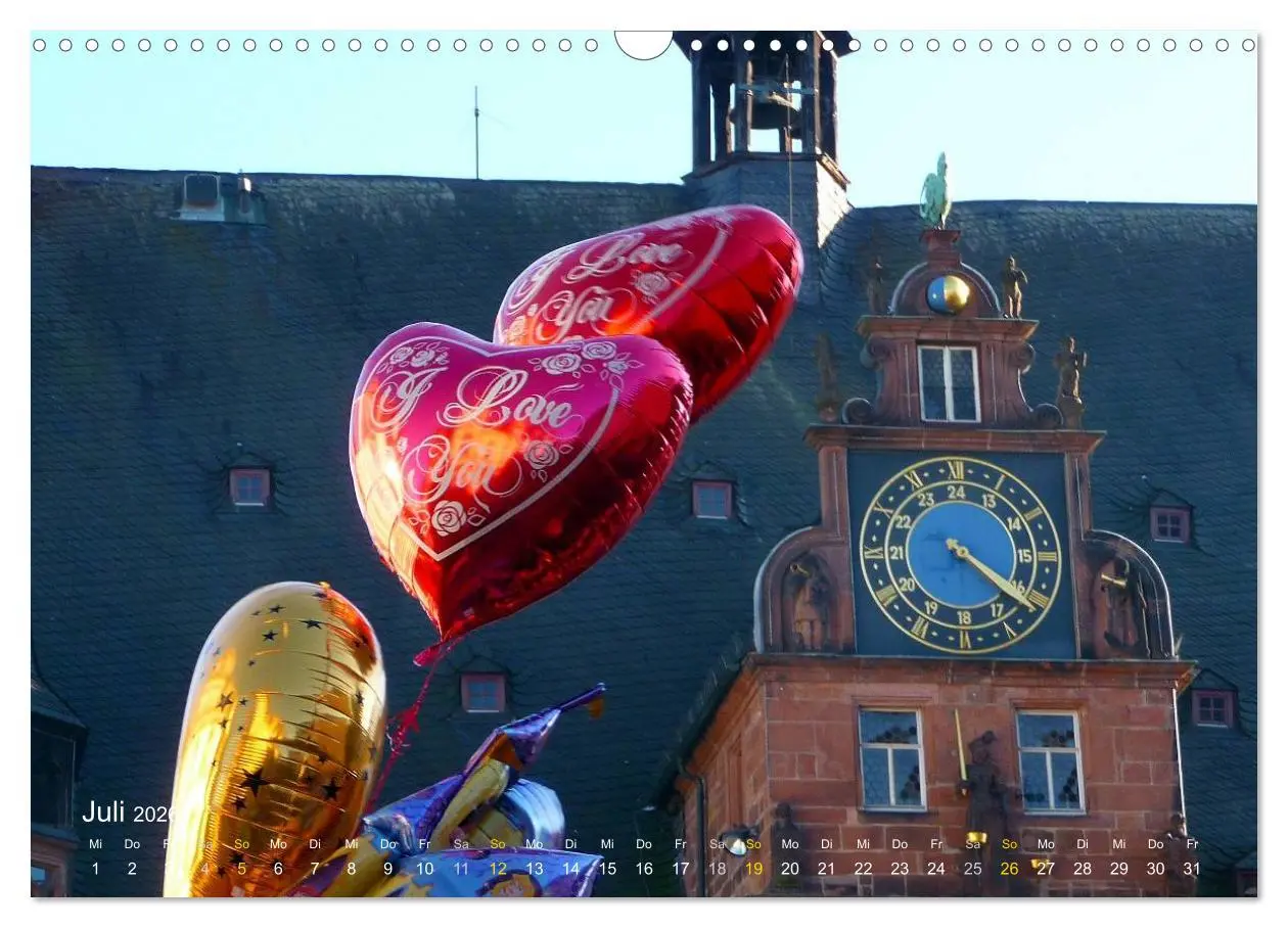 Bild: 9783457959091 | Marburg 2026 (Wandkalender 2026 DIN A3 quer), CALVENDO Monatskalender