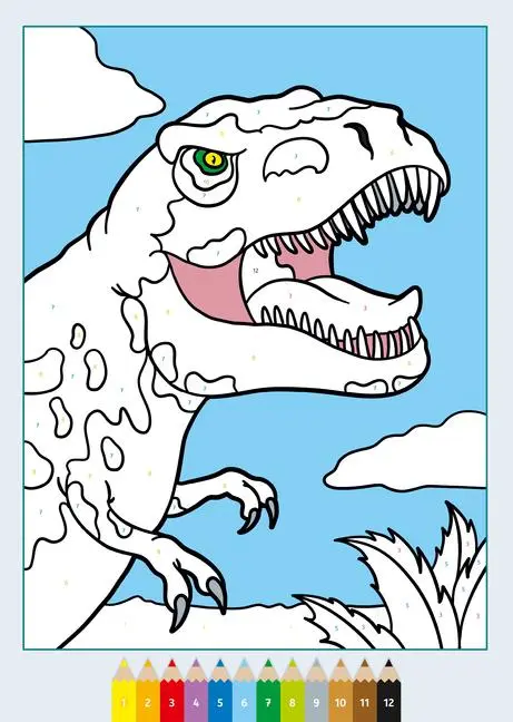 Bild: 9783473489091 | CreArt Malen nach Zahlen ab 5: Dinosaurier | Stefan Richter | Buch