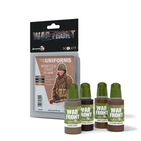 Cover: 7427047969191 | Paint Set Warfront WINTER COAT | englisch | SCALE75 PAINTS