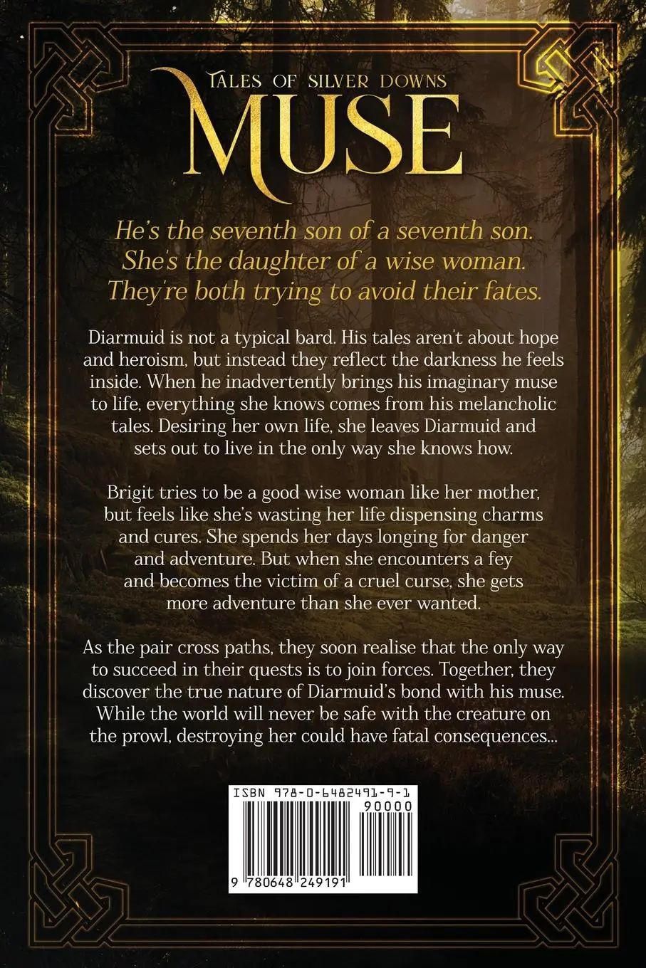 Rückseite: 9780648249191 | Muse (Large Print Version) | Kylie Quillinan | Taschenbuch | Englisch