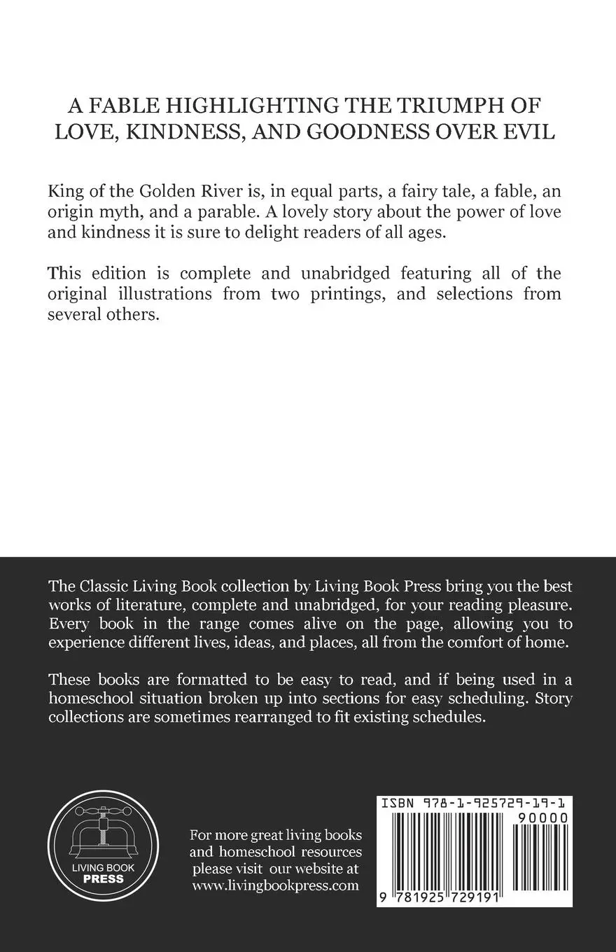 Rückseite: 9781925729191 | King of the Golden River | John Ruskin | Taschenbuch | Englisch | 2017
