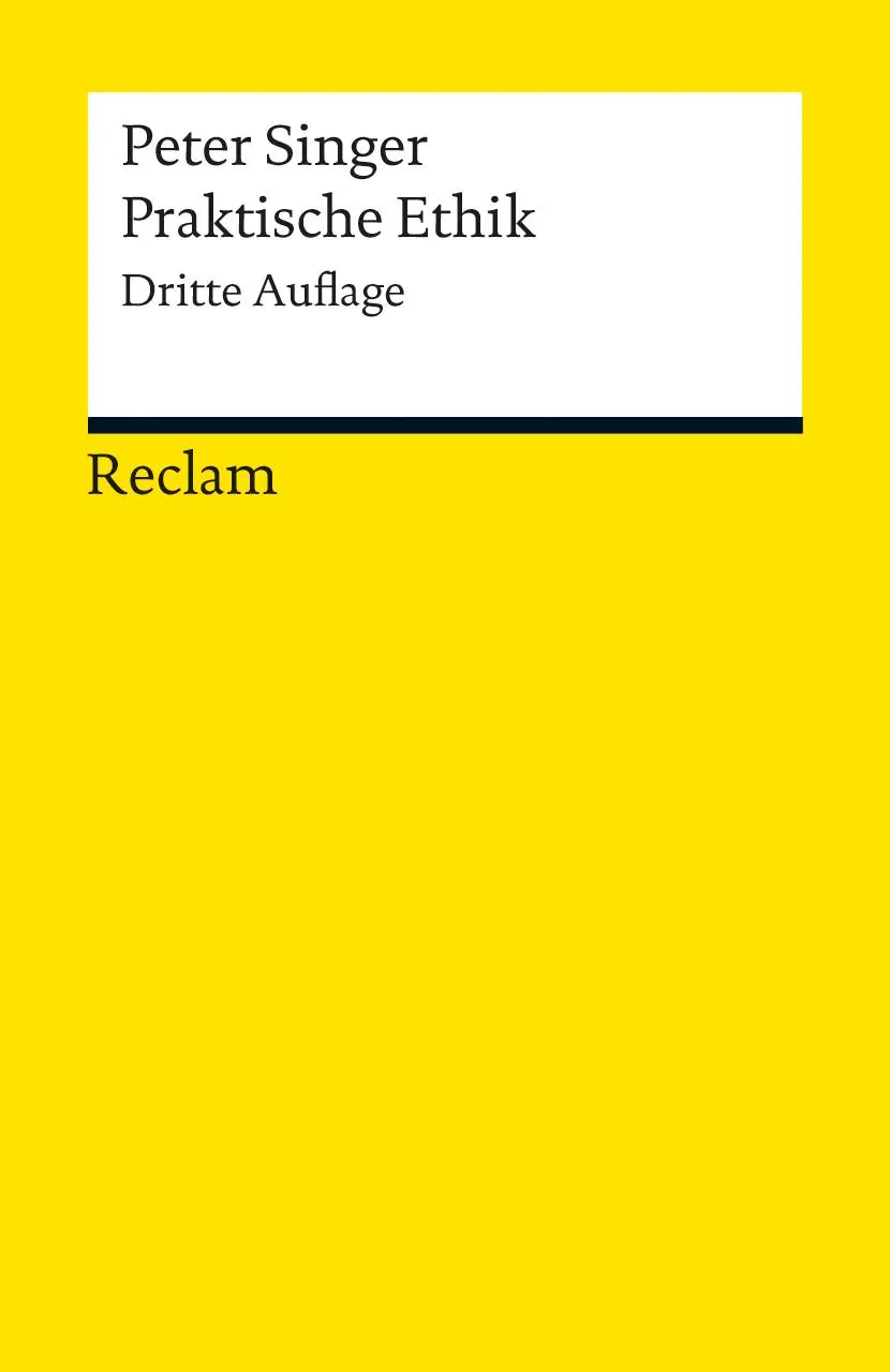 Cover: 9783150189191 | Praktische Ethik | Peter Singer | Taschenbuch | 564 S. | Deutsch