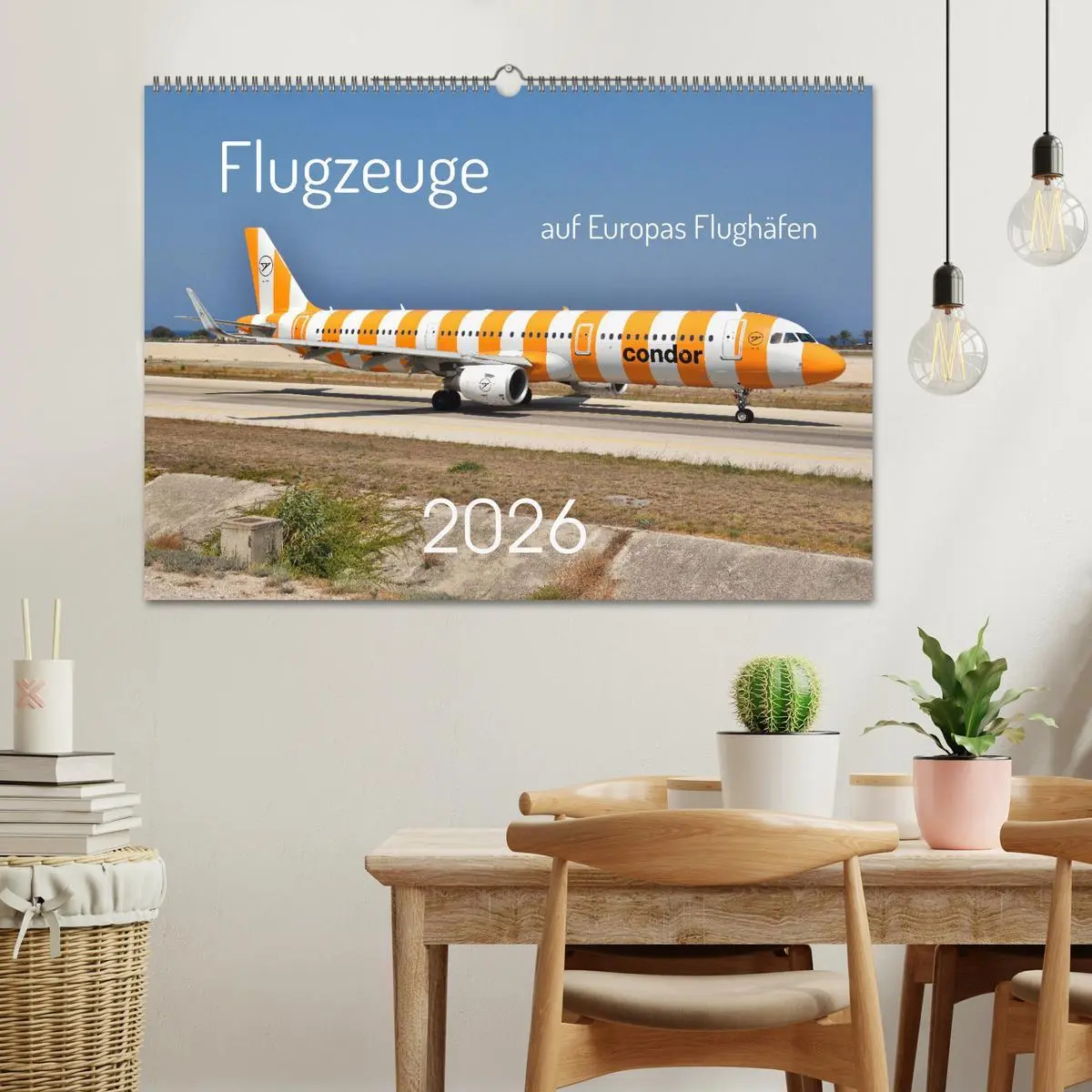 Bild: 9783457329191 | Flugzeuge auf Europas Flughäfen (Wandkalender 2026 DIN A2 quer),...
