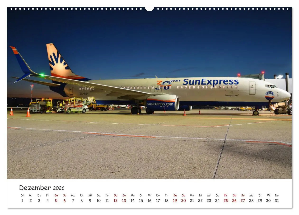 Bild: 9783457329191 | Flugzeuge auf Europas Flughäfen (Wandkalender 2026 DIN A2 quer),...