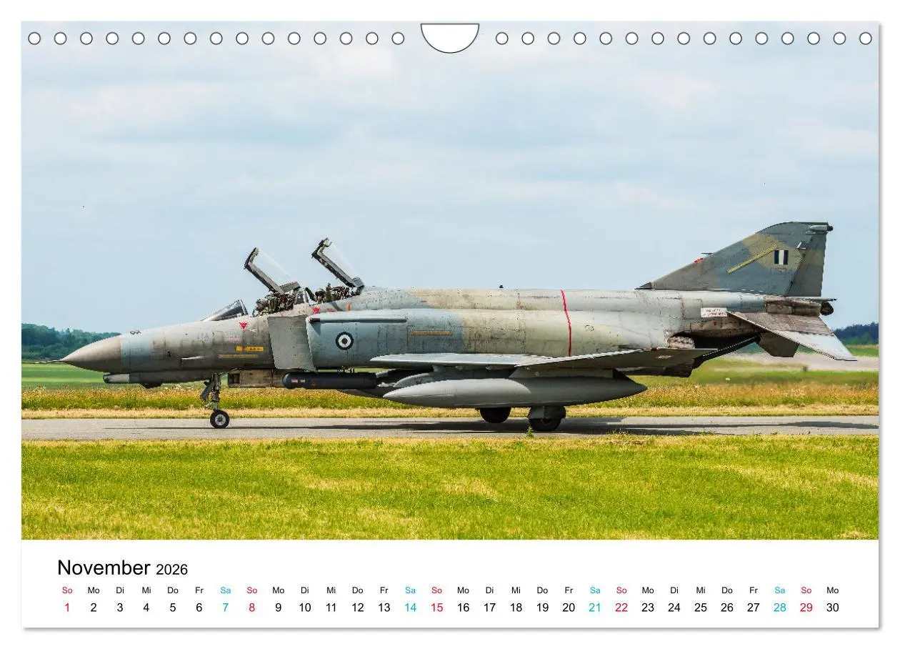 Bild: 9783457639191 | Die letzten McDonnell Douglas F-4 Phantom II (Wandkalender 2026 DIN...