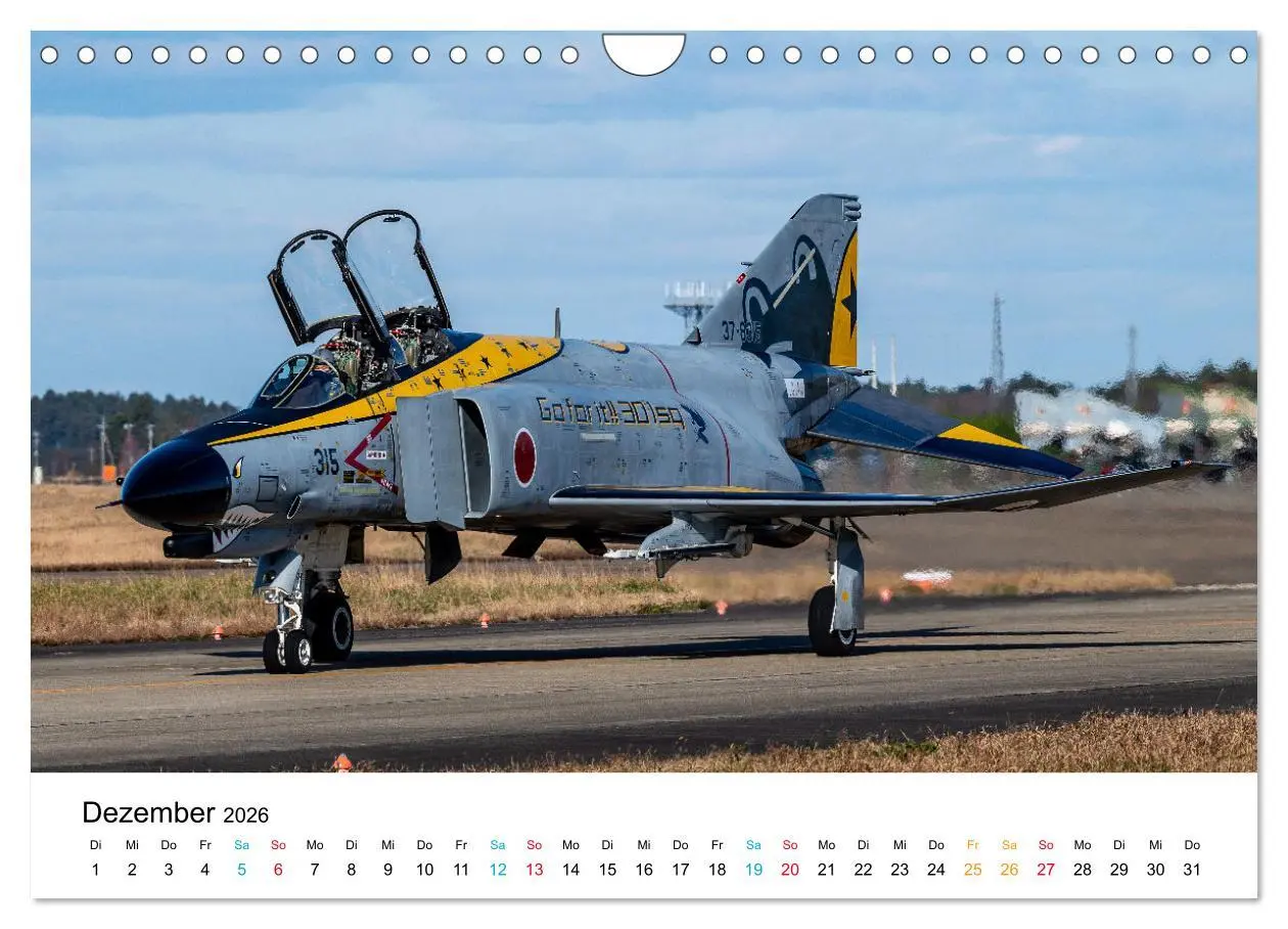 Bild: 9783457639191 | Die letzten McDonnell Douglas F-4 Phantom II (Wandkalender 2026 DIN...