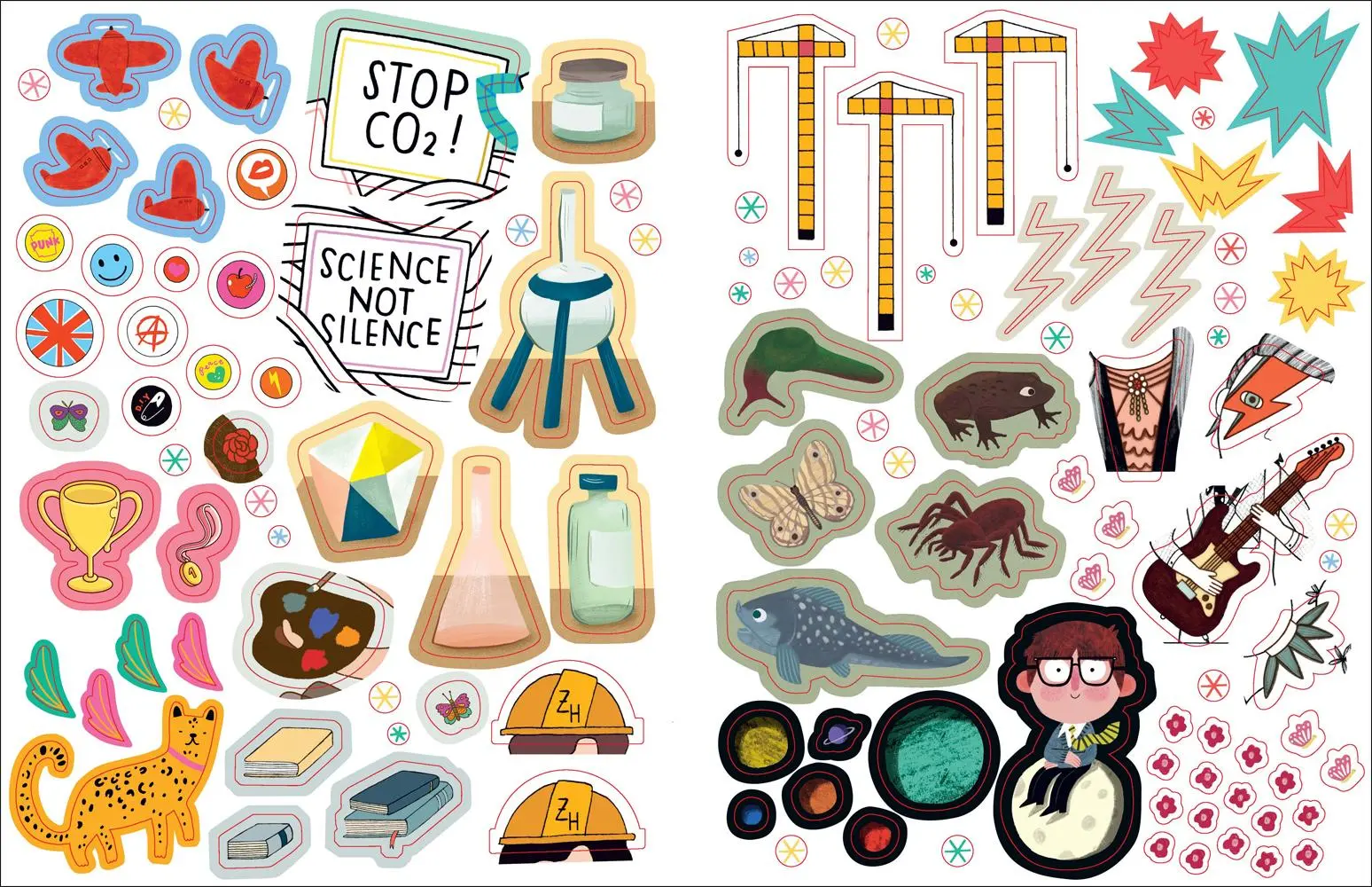 Bild: 9783458179191 | Little People, Big Dreams: Sticker-Mitmach-Buch | Vegara | Taschenbuch