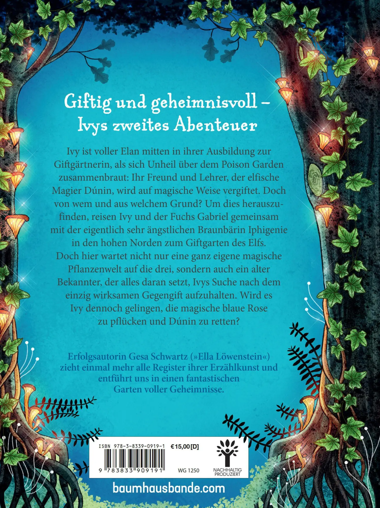 Bild: 9783833909191 | Ivy und das Herz des Poison Garden | Gesa Schwartz | Buch | 416 S.