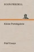 Cover: 9783847249191 | Kleine Porträtgalerie | Fünf Essays | Egon Friedell | Buch | 120 S.