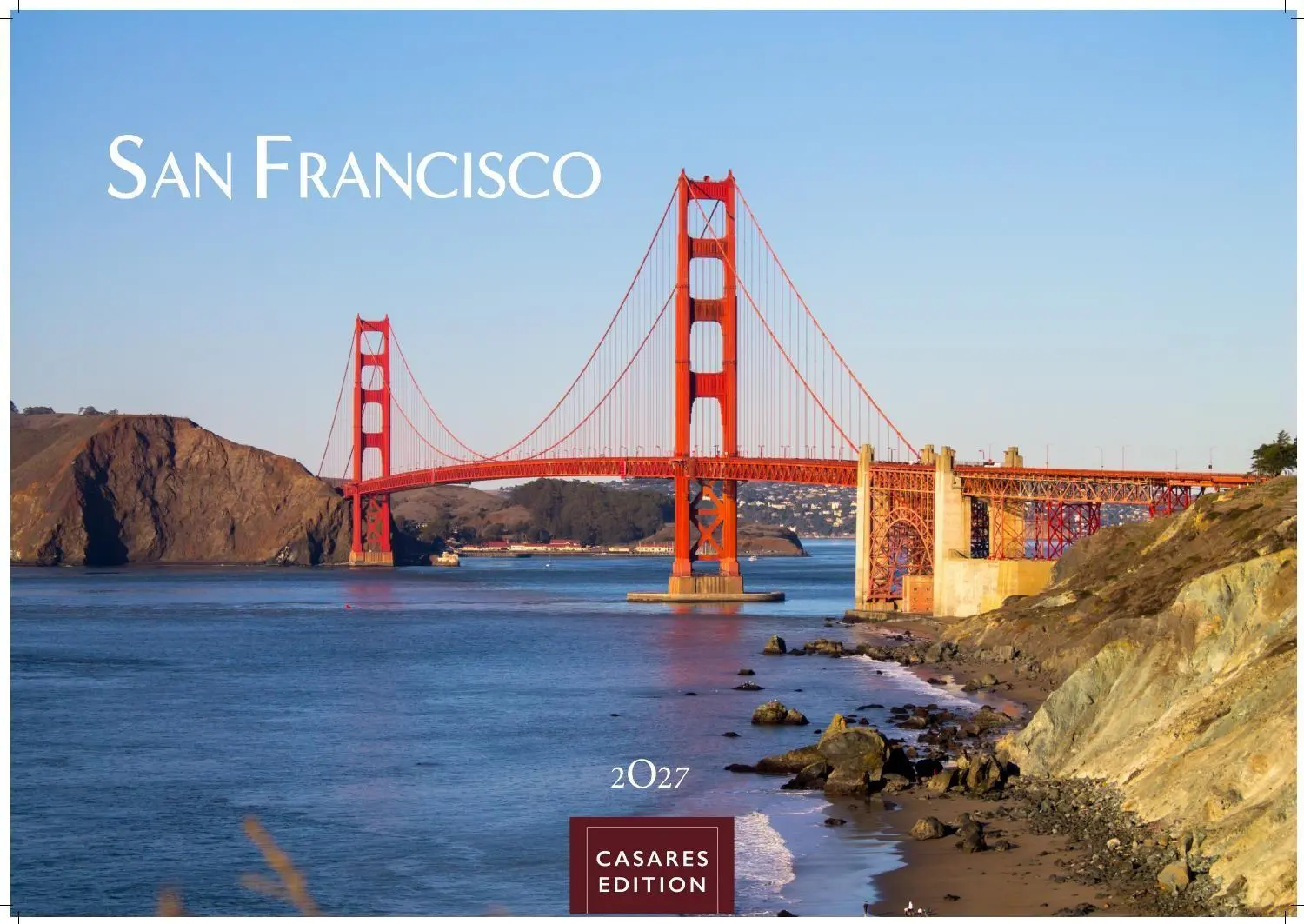 Cover: 9781835249291 | San Francisco Kalender 2027 - Wandkalender Fotokalender Nordamerika...