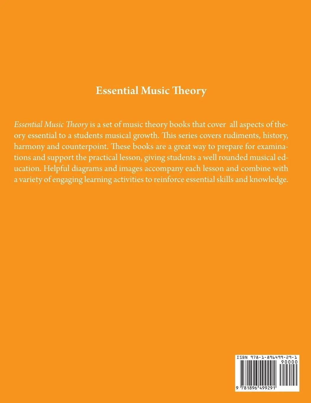 Rückseite: 9781896499291 | Essential Music Theory Level 4 | Mark Sarnecki | Taschenbuch | 2023