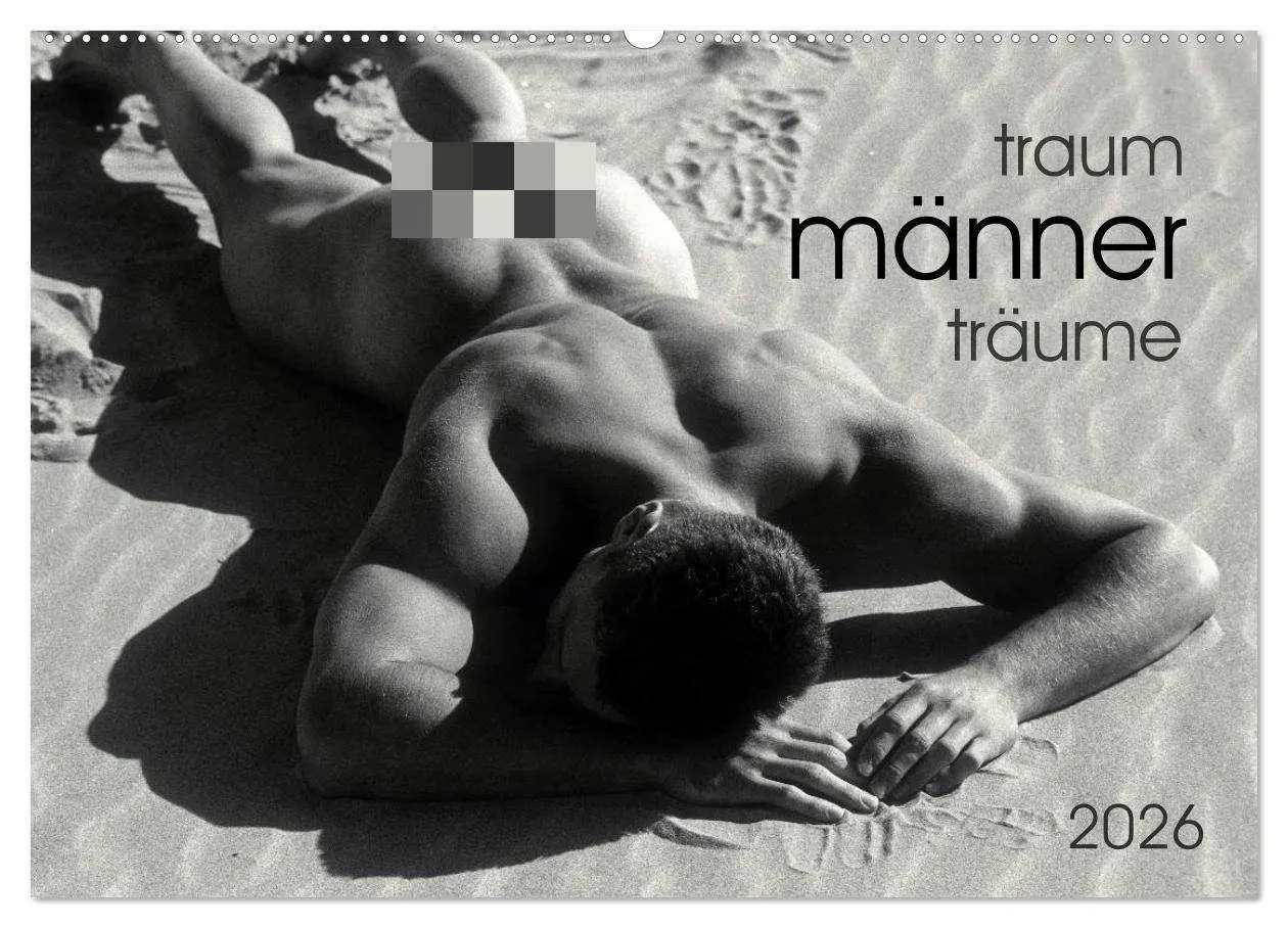 Cover: 9783516029291 | Traummänner Männerträume (Wandkalender 2026 DIN A2 quer), CALVENDO...