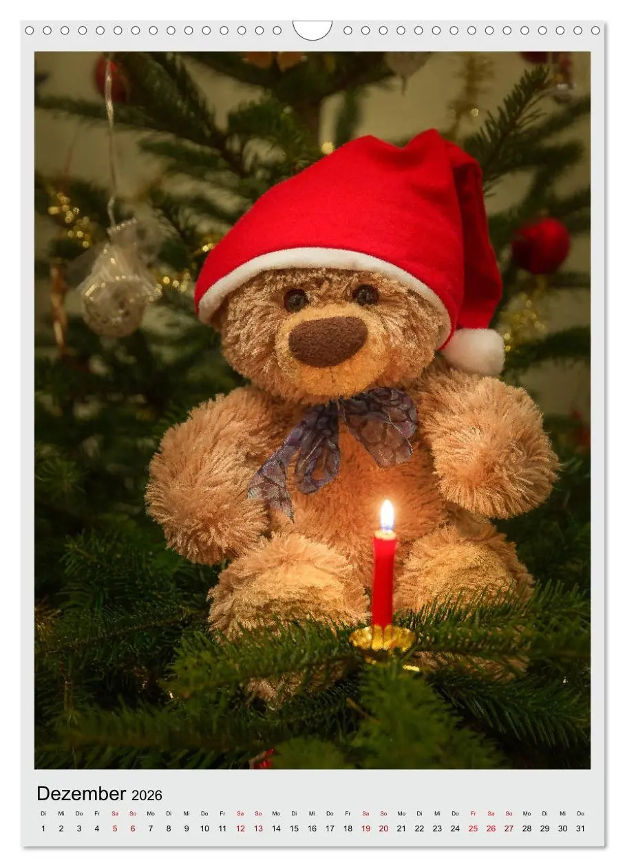 Bild: 9783516409291 | Travelling Teddy in Europa (Wandkalender 2026 DIN A3 hoch),...