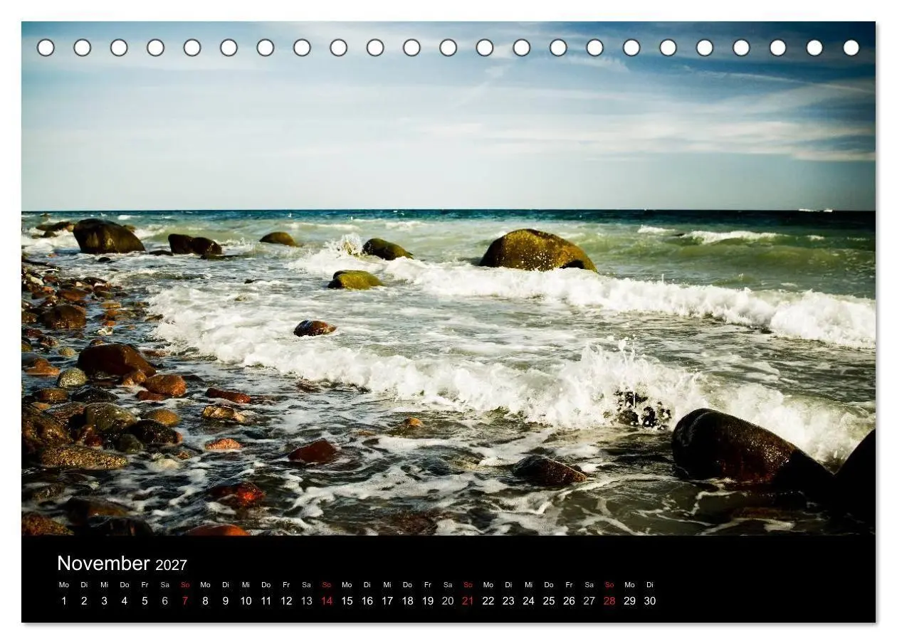 Bild: 9783594249291 | Sehnsucht nach Meer (Tischkalender 2027 DIN A5 quer), CALVENDO...
